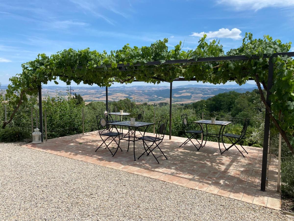 Podere Belsogno-Camera Lavanda Montalcino Bagian luar foto